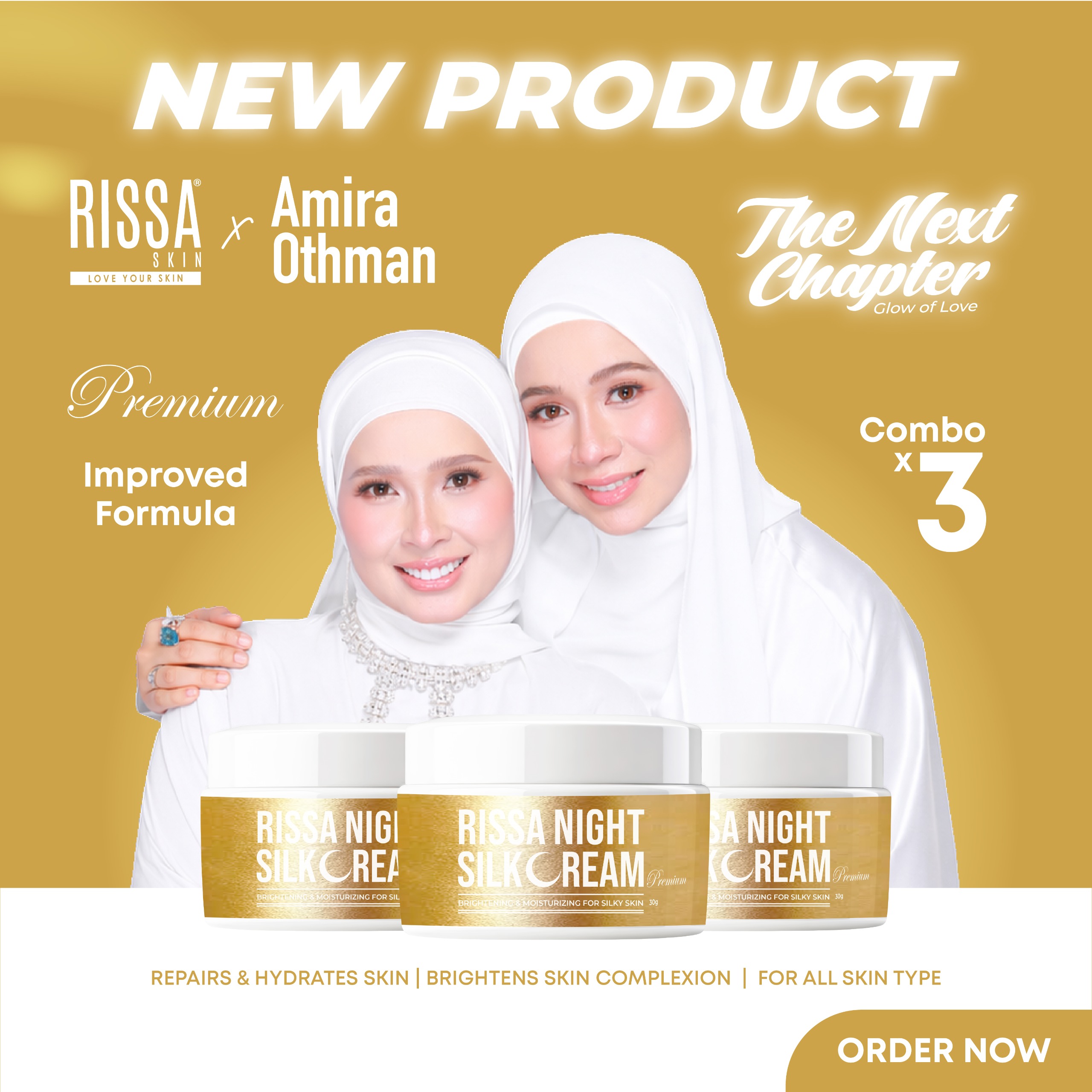 Bahan Premium Rissa Skin